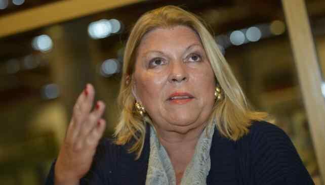 Carrió se postula a la presidencia (Archivo)