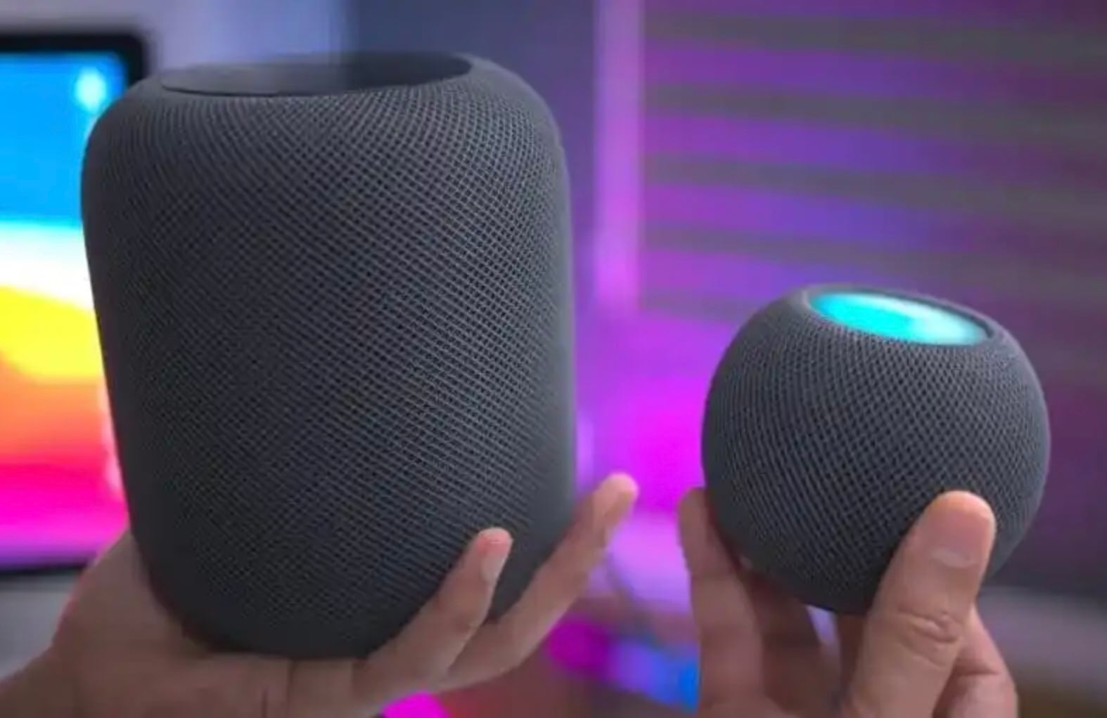 Así es el HomePod y el HomePod Mini de Apple