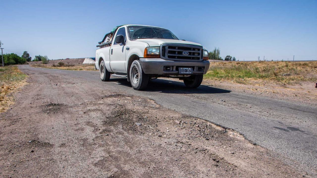 Ruta 7 en San Martín. Gentileza