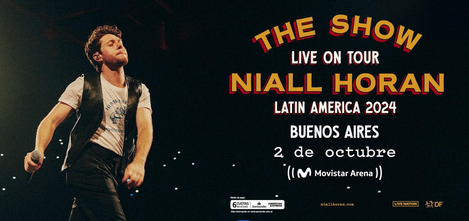 Entradas para Niall Horan en Argentina 2024: link para comprar y precios