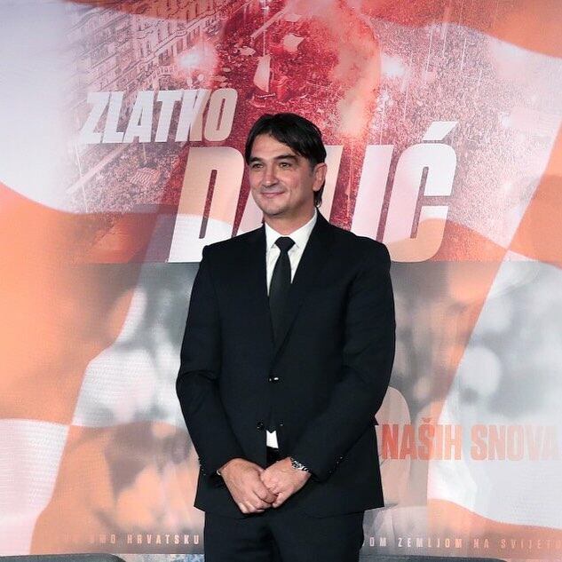 Zlatko Dalic, seleccionador croata