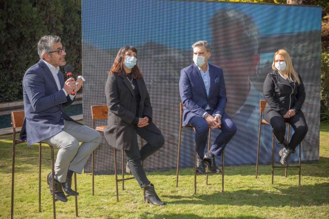 Presentación del espacio que conformaron Ciudadanos por Mendoza y el Partido Verde. 