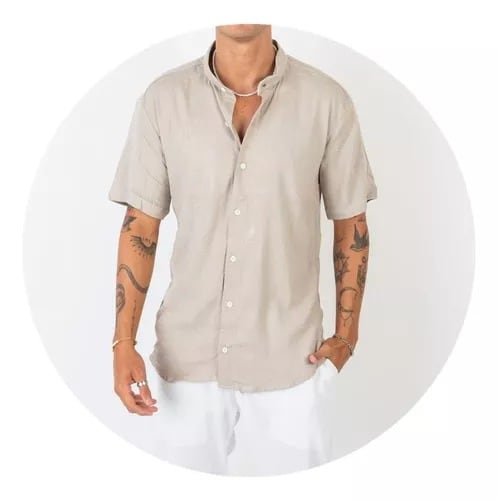 Camisa corta para hombre: las tendencias para el verano