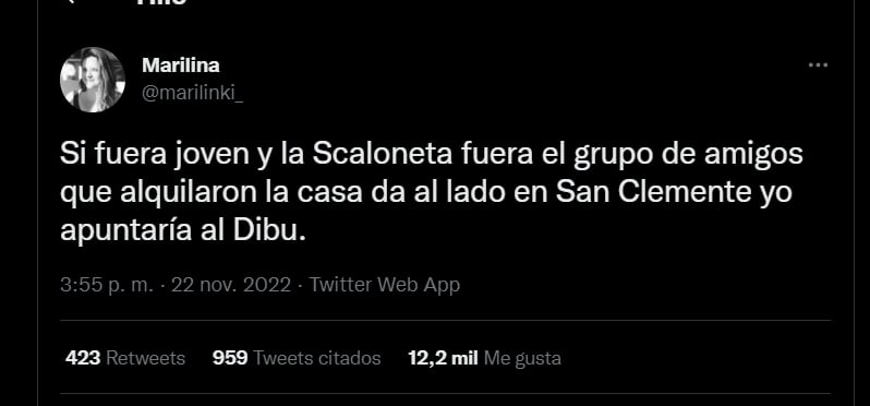 Una tuitera planteó un escenario hipotético y miles de argentinas confesaron qué jugador les gusta