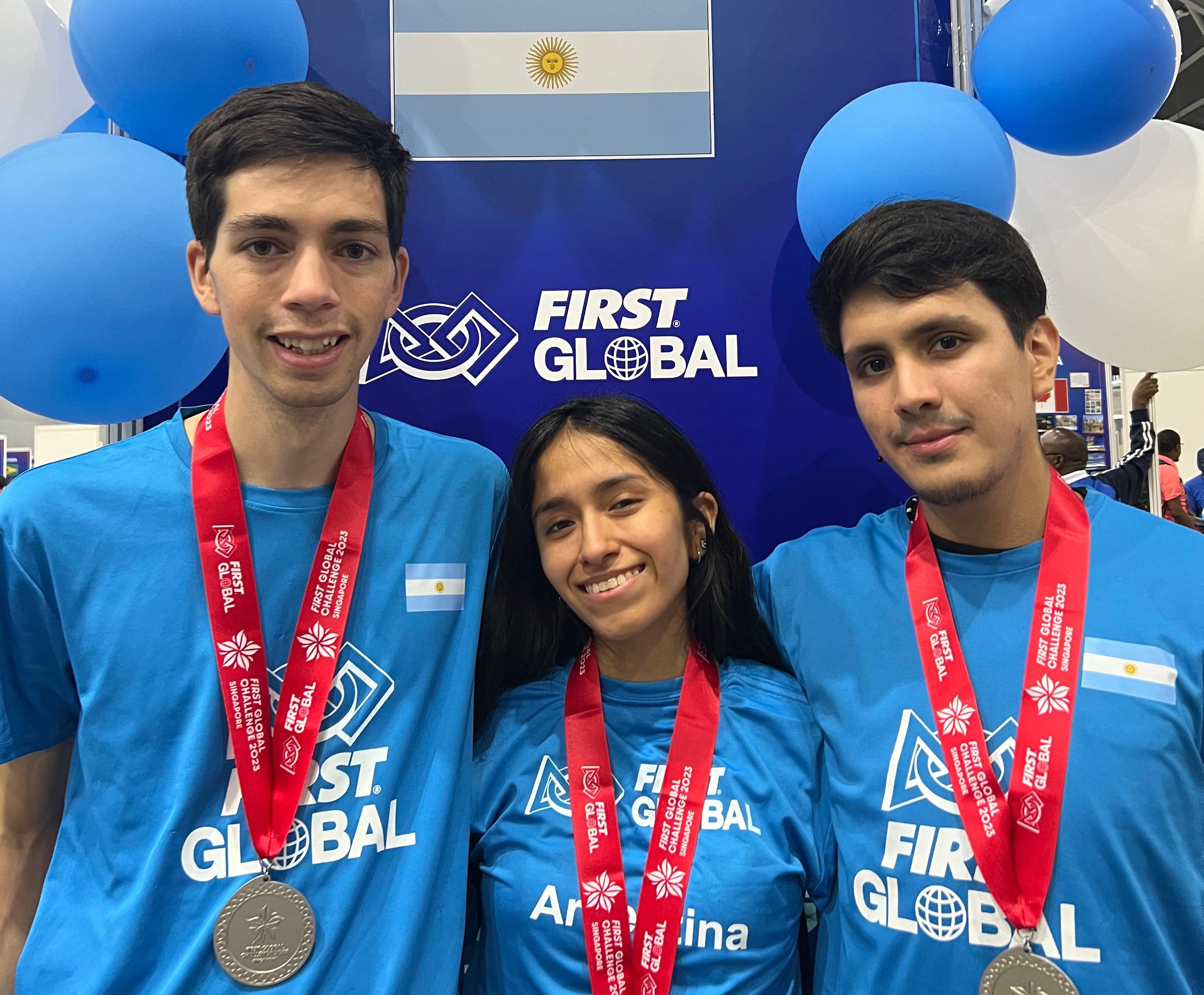 Una delegación de estudiantes mendocinos, segunda en el Mundial de Robótica en Singapur