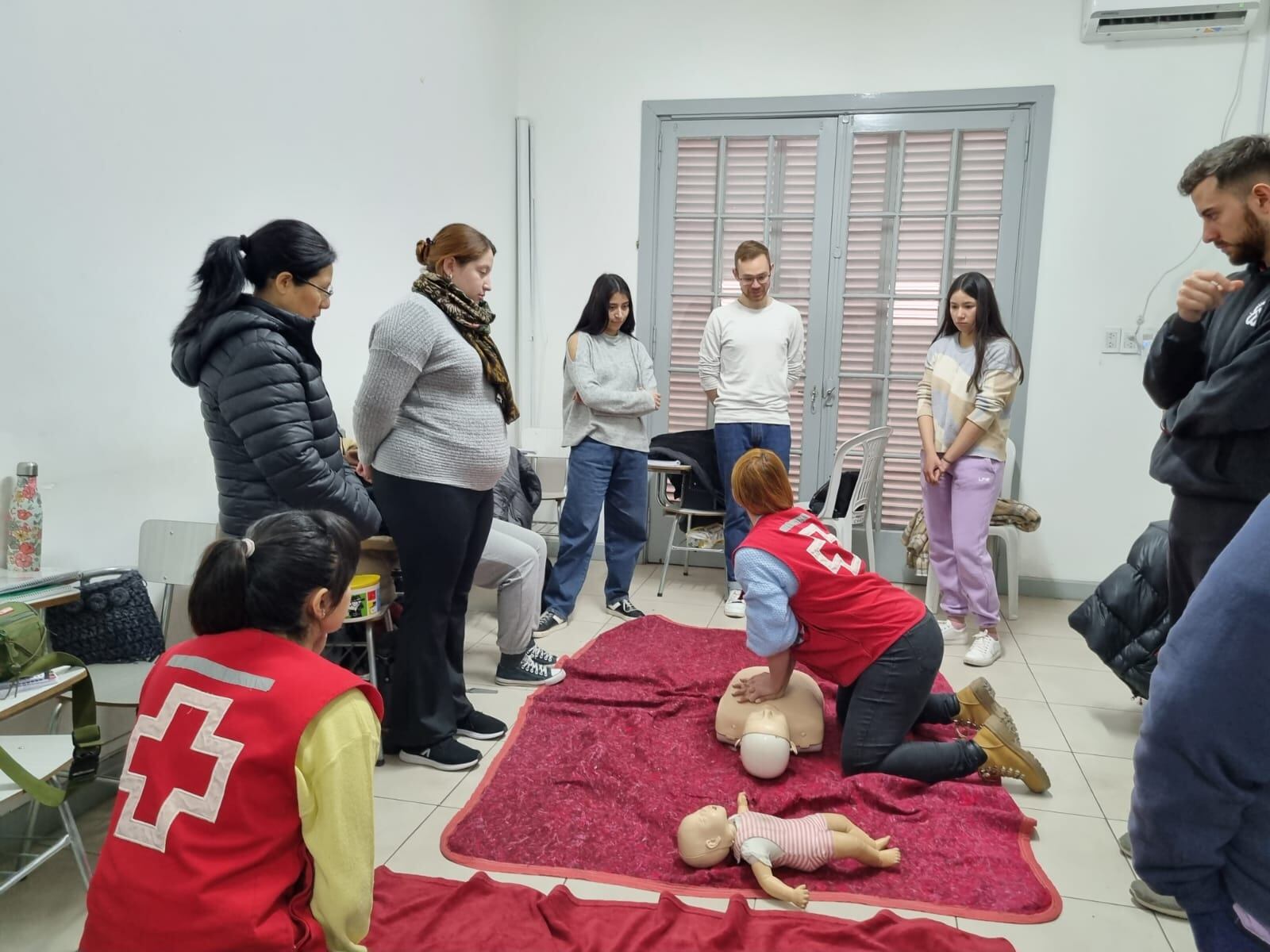 Por y para los que menos tienen y más necesitan: así es el trabajo de la Cruz Roja en Argentina. Foto: Gentileza Crus Roja Mendoza