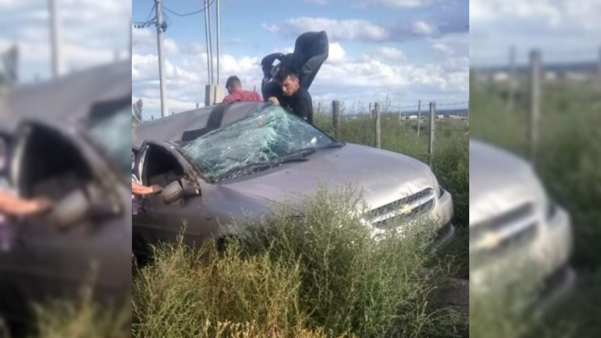 Josué Ormeño ayudó a una familia que había sufrido un accidente cuando iba camino a ser papá.