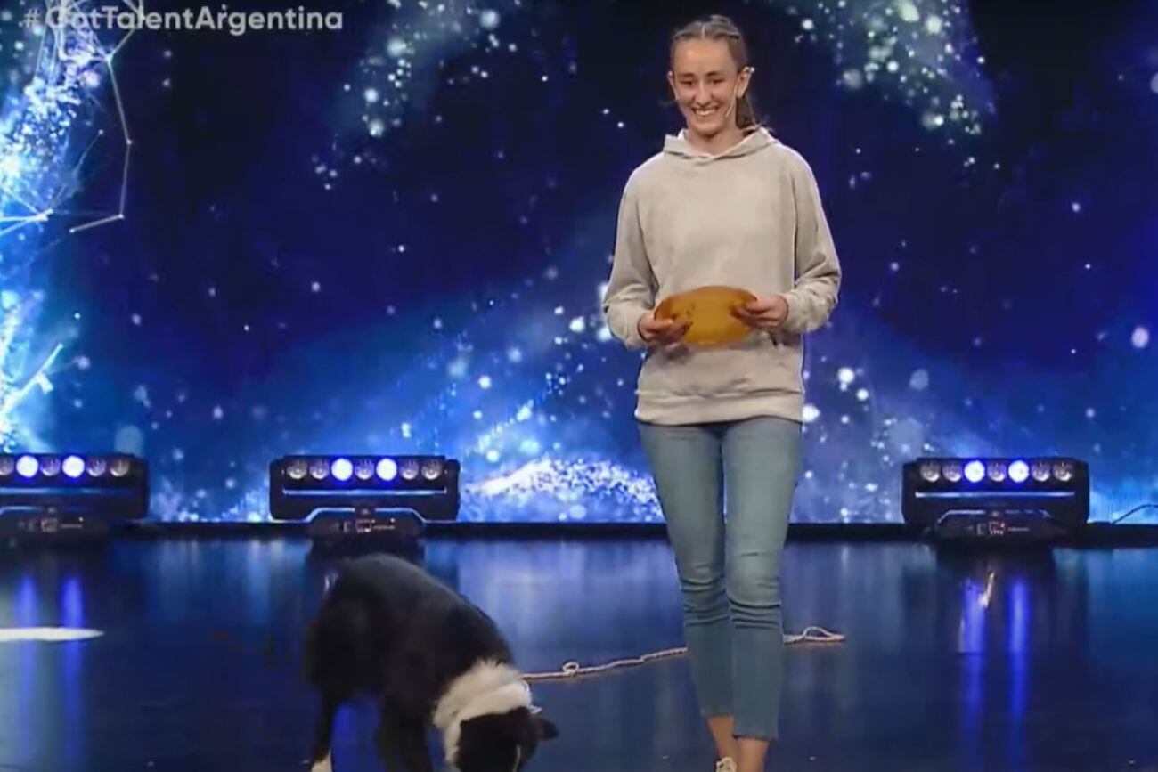 Malena y su perro