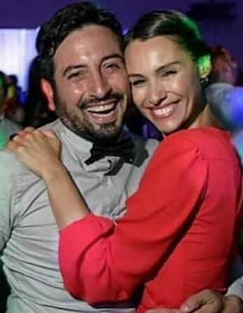 Pampita junto a su hermano, Leonardo