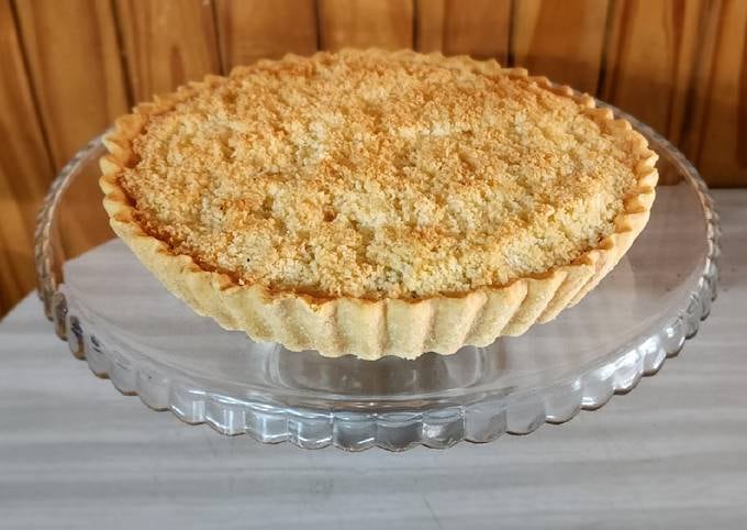 La receta de la tarta de ducle de leche y coco más fácil de todas.