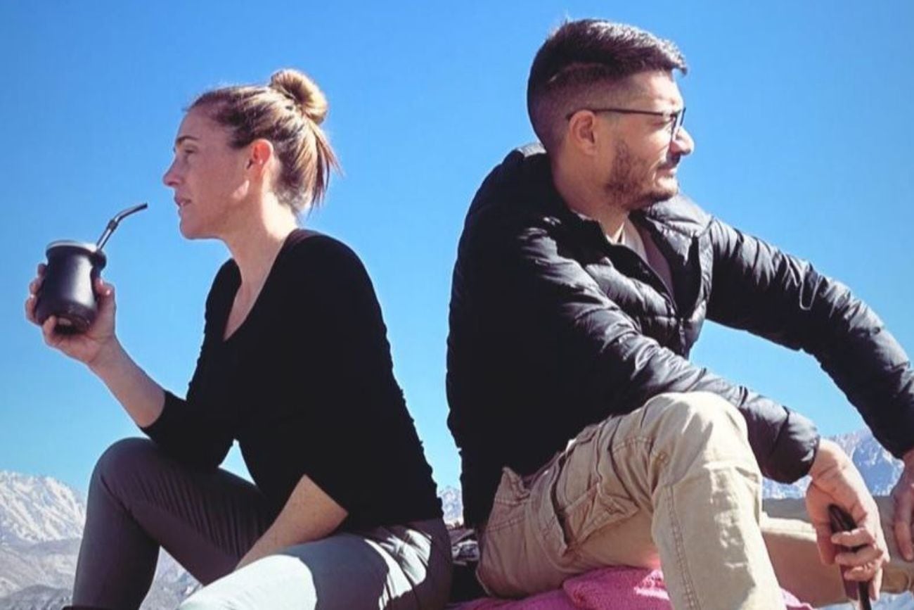 Soledad Pastorutti y Jeremías Audoglio en Mendoza.