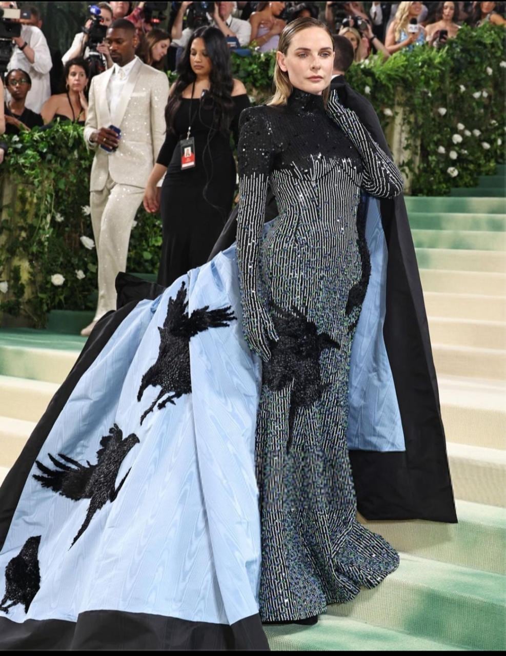 Rebecca Ferguson en la Met Gala 2024 - Getty Images.