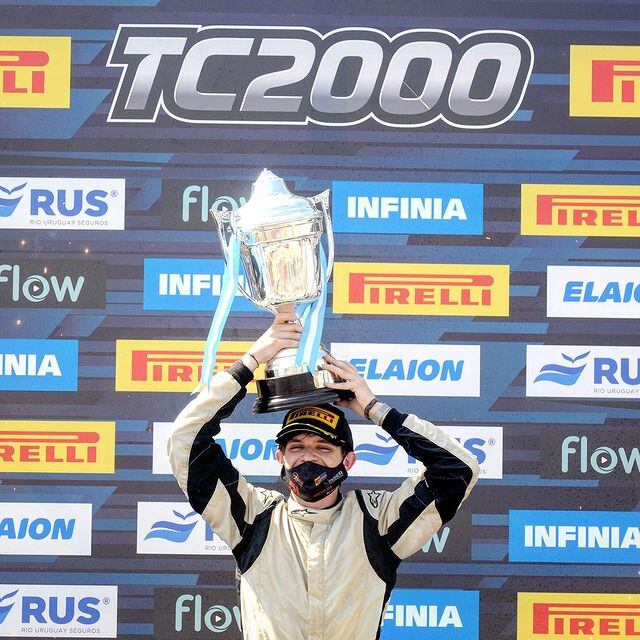 Exequiel Bastidas logró el campeonato del TC2000 y le agradeció al Toyota Young por el trabajo realizado en el año.