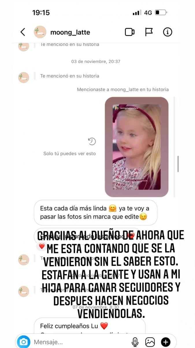 Luciana Salazar indignada por una estafa en redes sociales