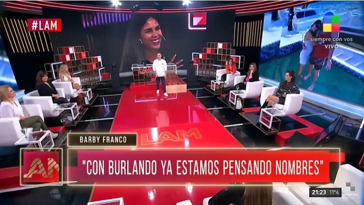 Barby Franco quiere comerse la placenta de su bebé