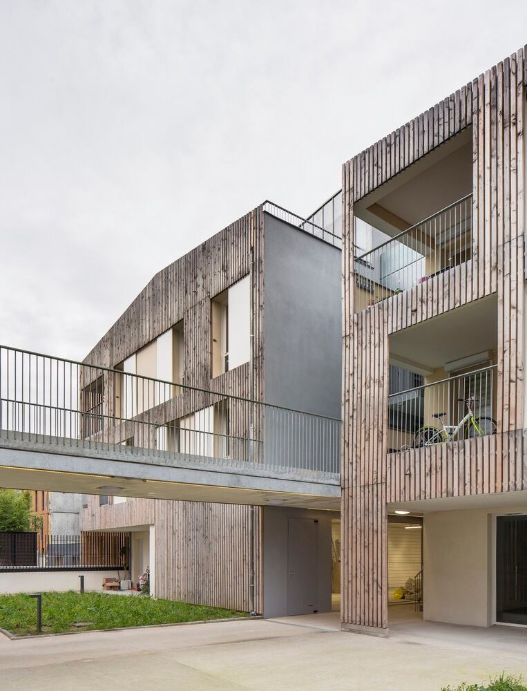 Cohousing en Nanterre por MaO 