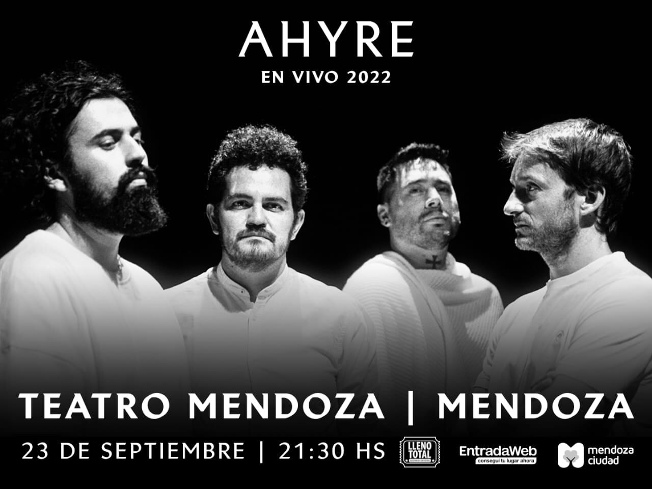 El cuarteto se presentará en septiembre, en la sala de Ciudad.