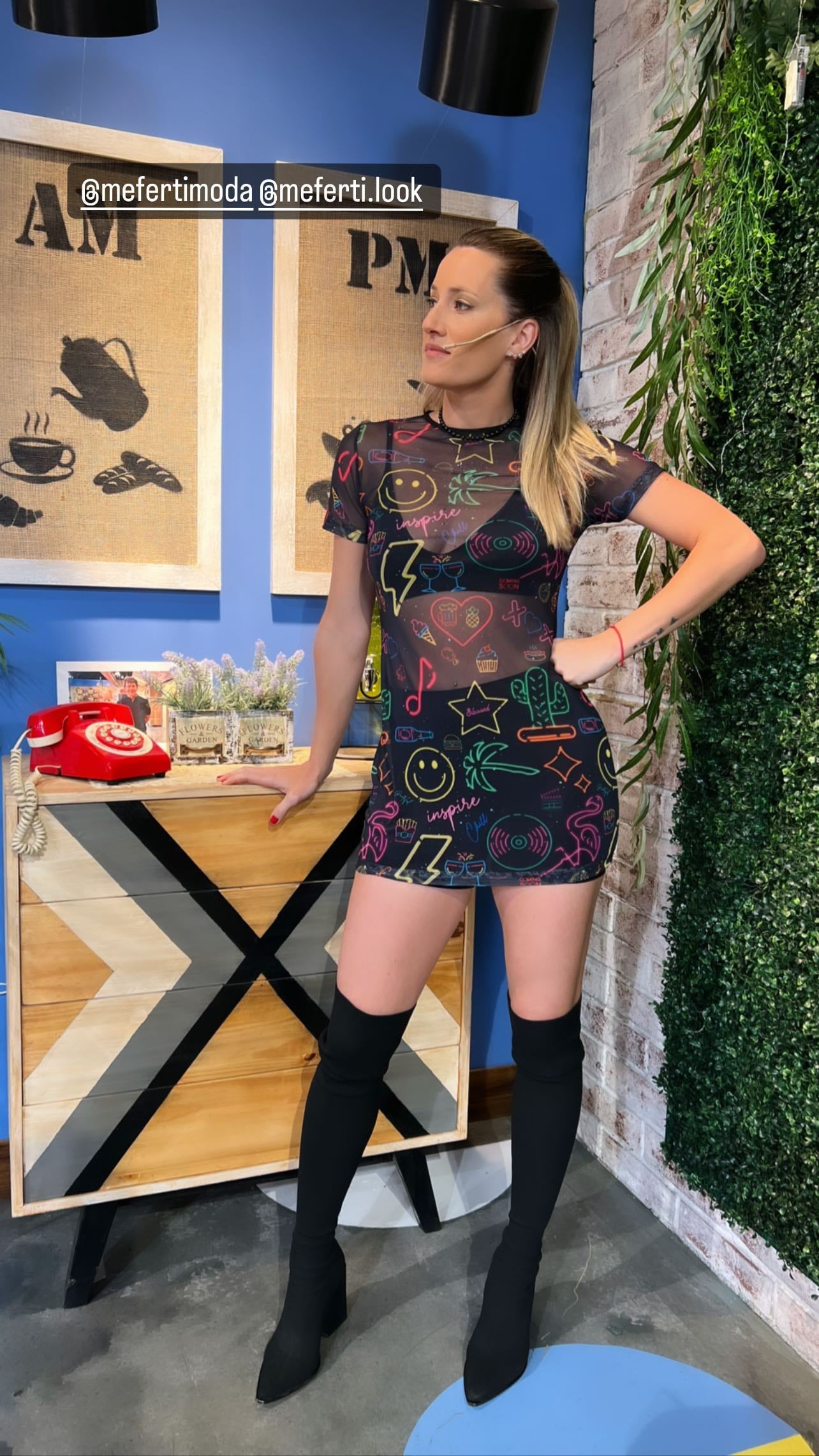 El increíble look de Mica Viciconte.