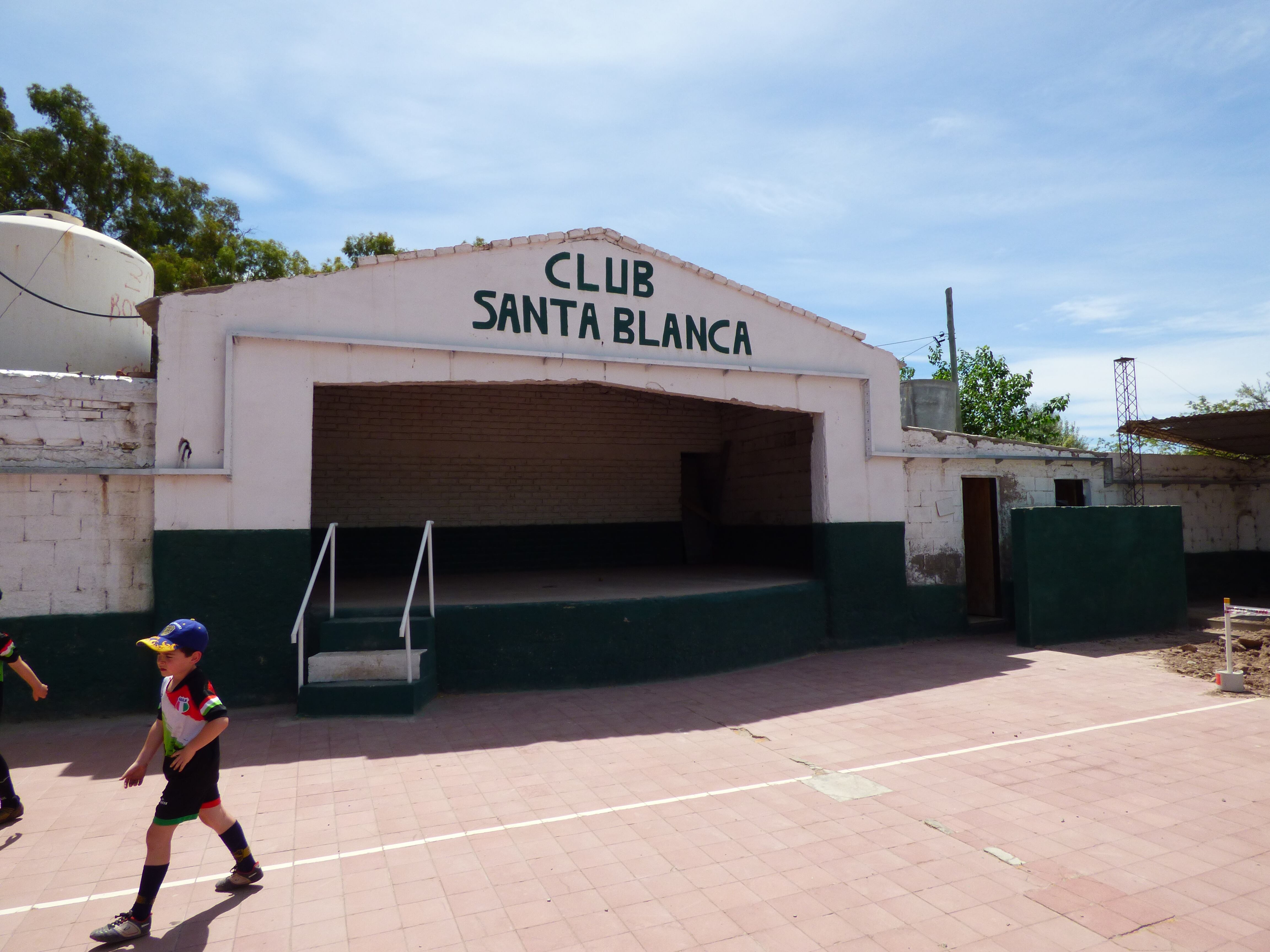 El Club Social y Deportivo Defensores de Santa Blanca está otra vez de pie / Gentileza.