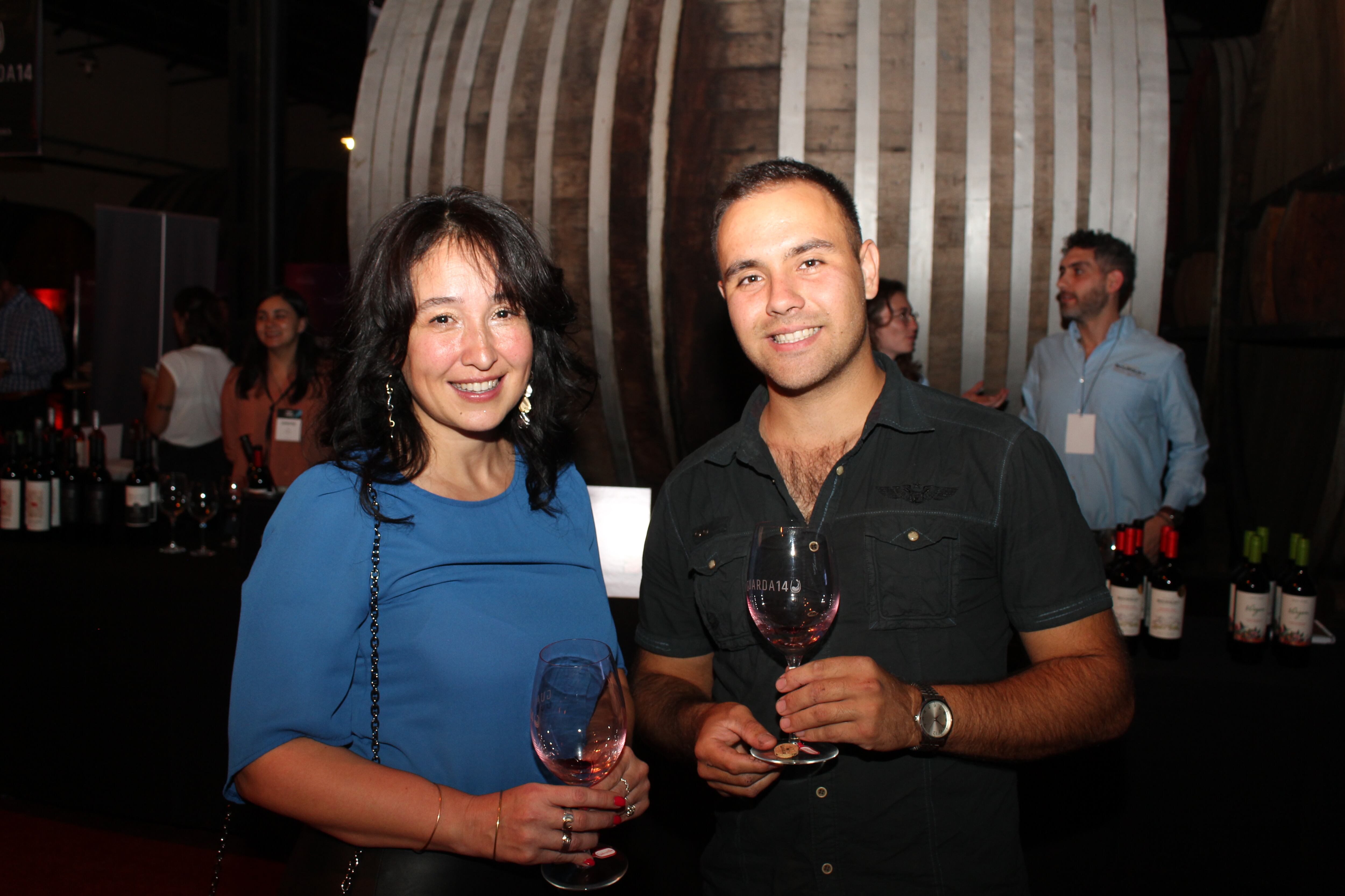 Gabriela Acosta y Eduardo Imberti.