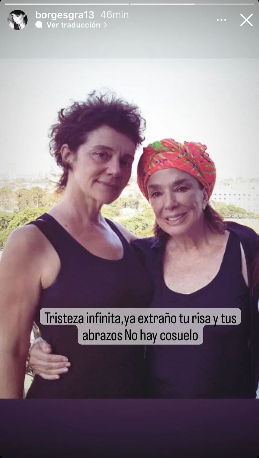 Los famosos despidieron a María Onetto.