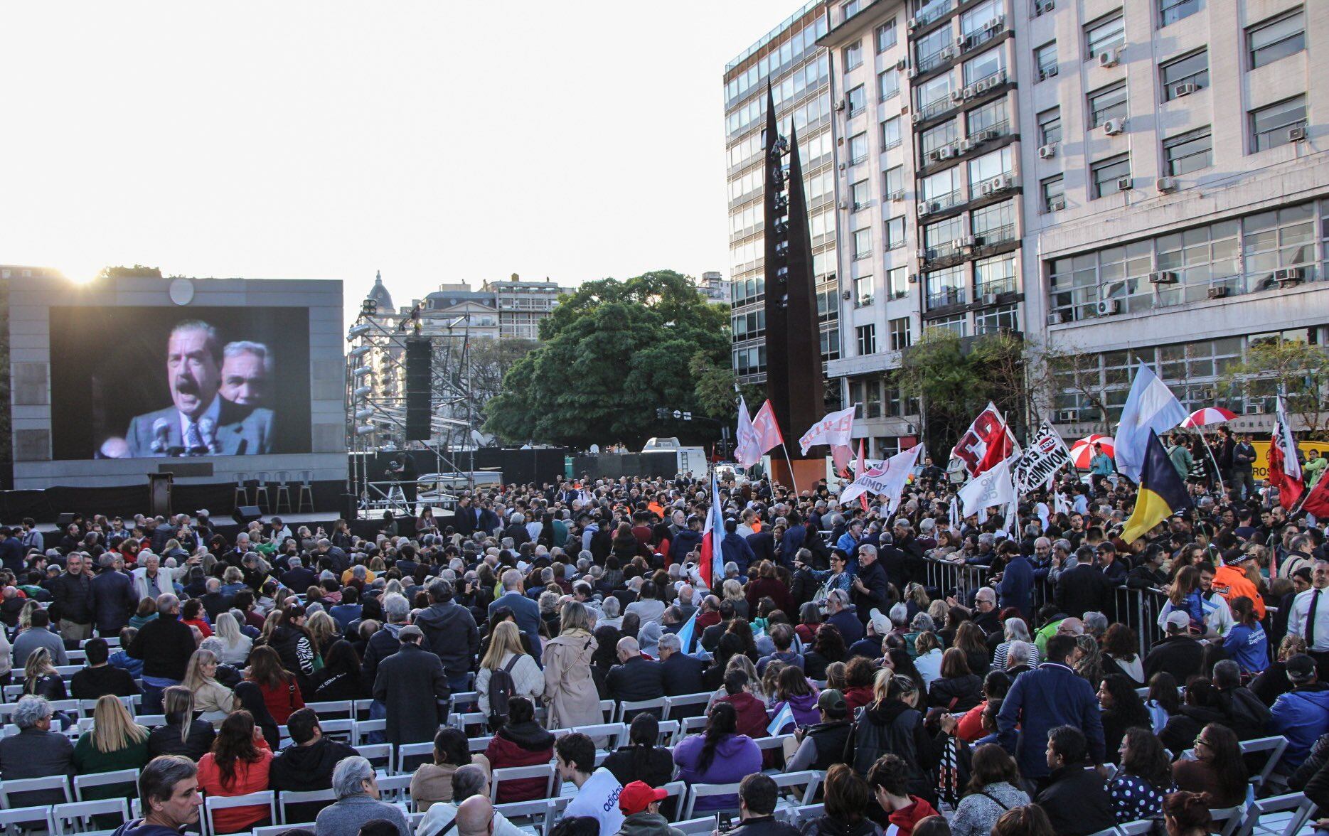 La UCR celebró los 40 años del triunfo de Alfonsín. Foto: UCR Nacional