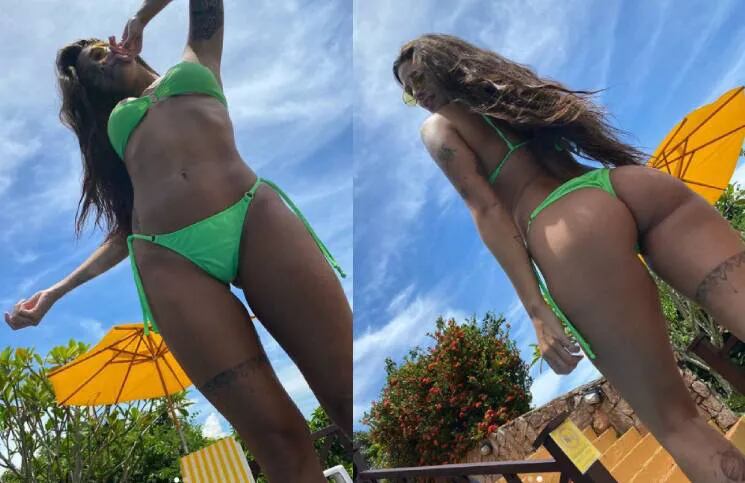 Ivana Nadal se mostró con bikini cavado y enloqueció a todos.