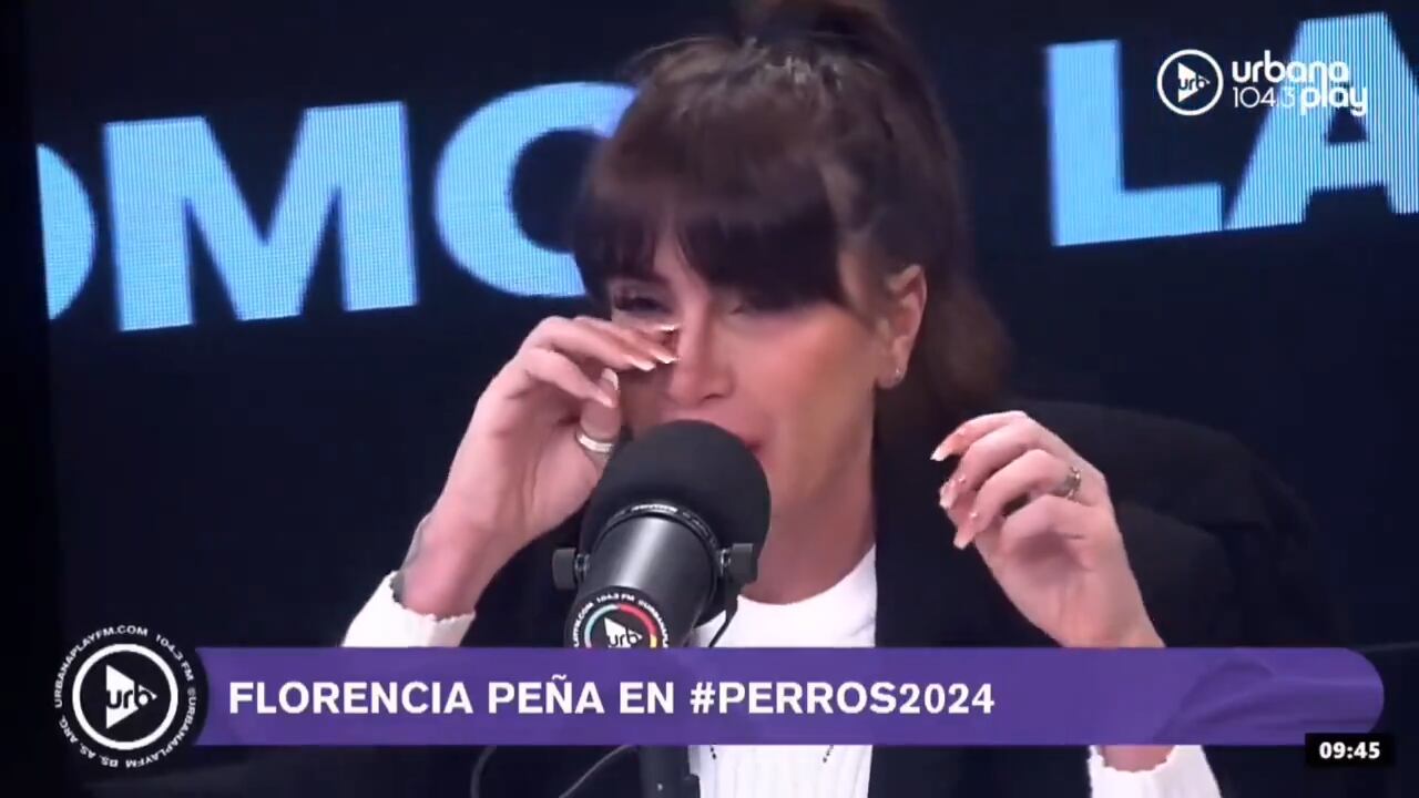 Florencia Peña aseguró que no existe tal video con Alberto Fernández. Captura del video.