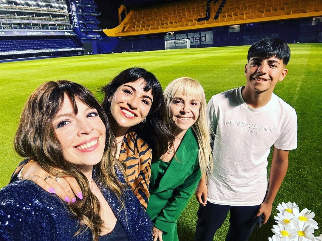 Benjamín Agüero, el hijo del Kun Agüero y de Gianinna Maradona. Gentileza Instagram.