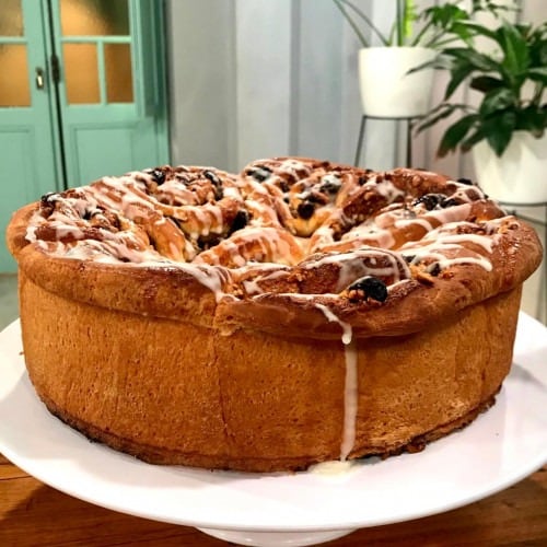 Receta, paso a paso, de la torta de los 80 golpes