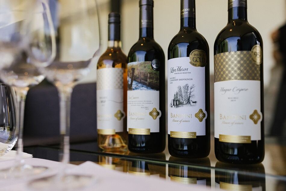 Los vinos de Finca Bandini. - Gentileza