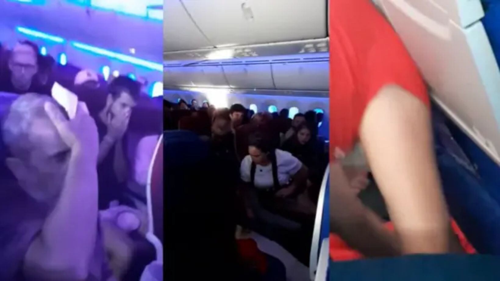 “Por si no la cuento”, el video de una de los pasajeros del vuelo de Latam que tuvo 50 heridos