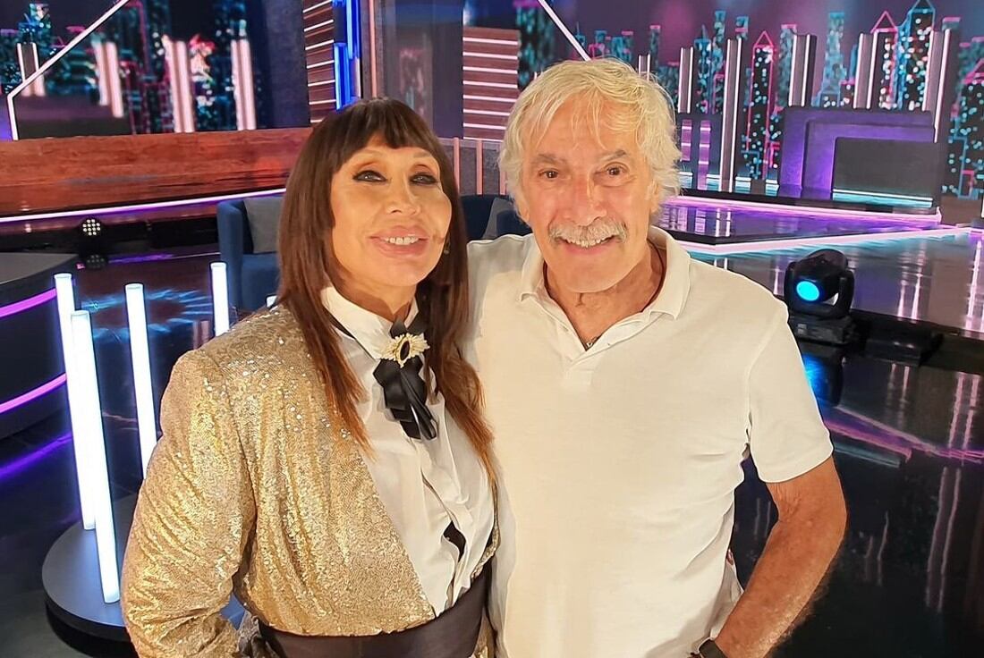 Moria Casán y Pato Galmarini  se casaron el sábado 18 de diciembre (Instagram).