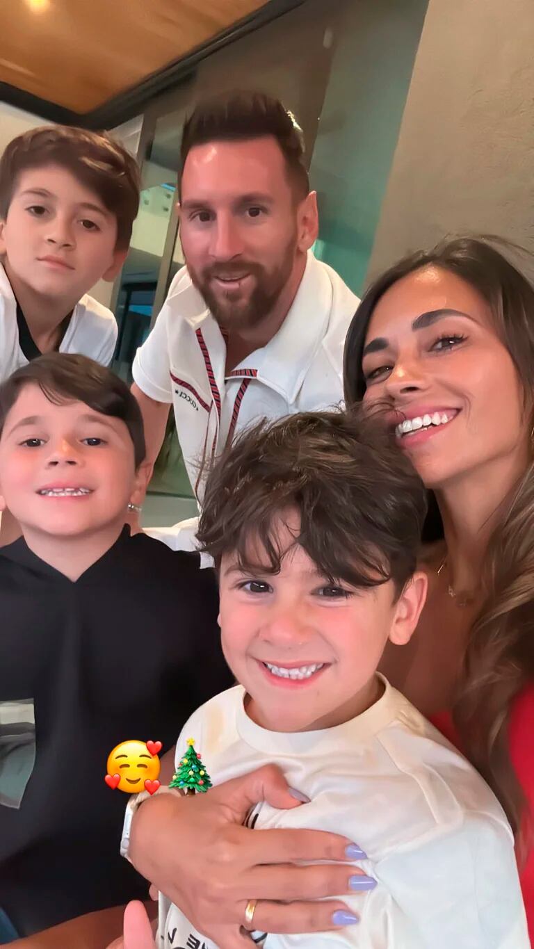 Messi y toda la familia celebra Navidad en Rosario, Santa Fe