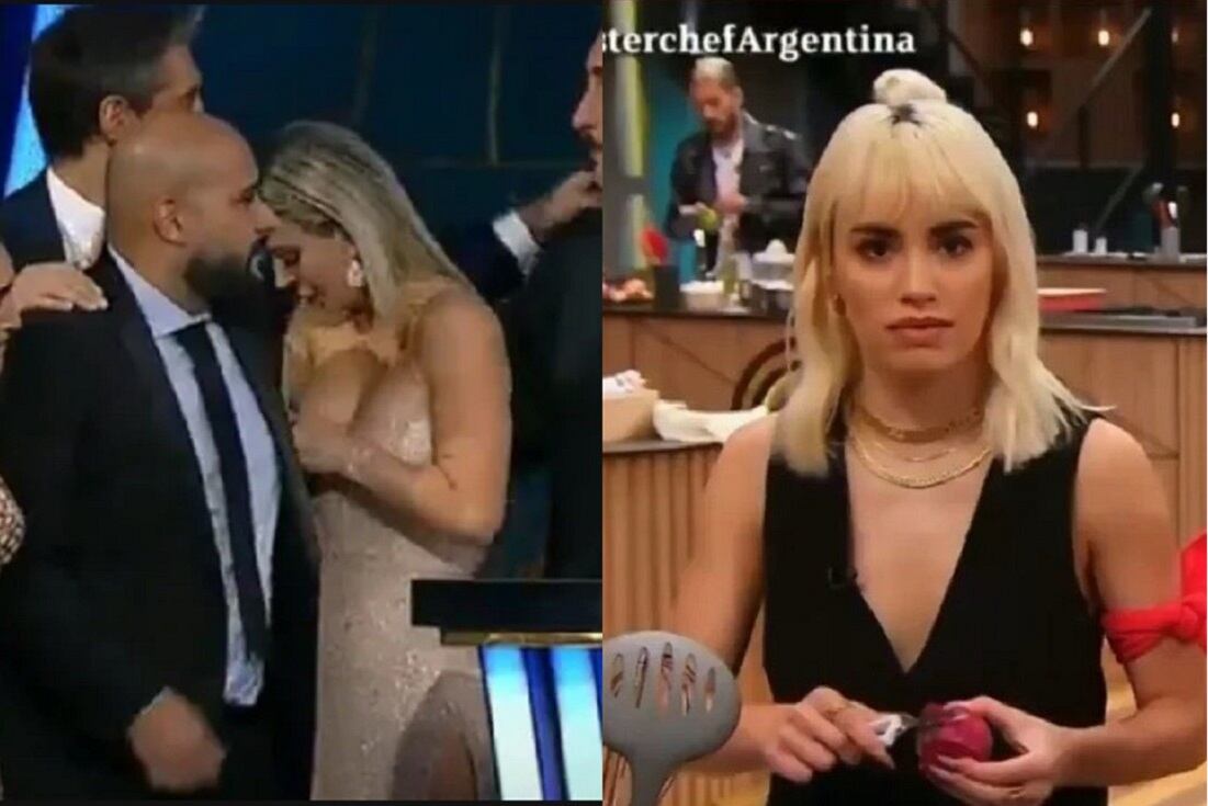 Jesica Cirio, un blooper y muchos memes. (Telefe)