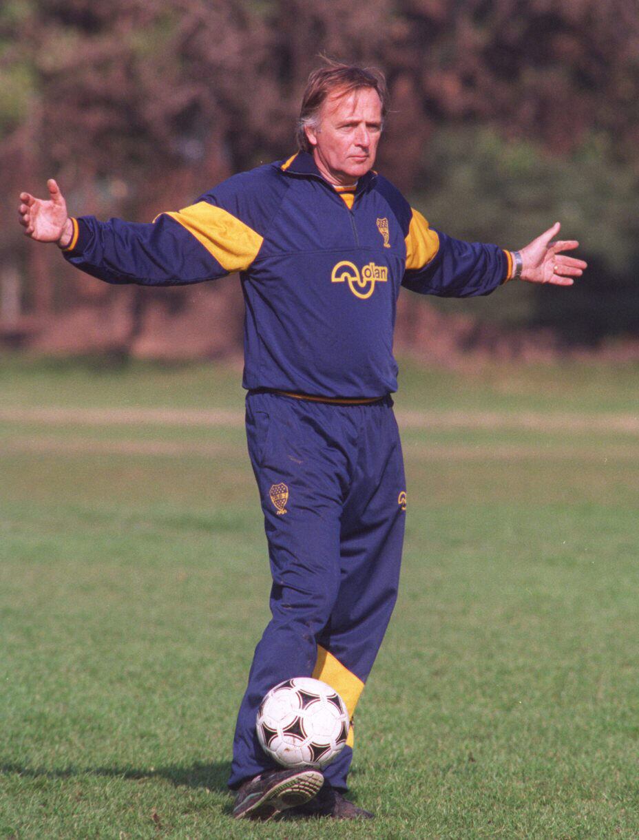 Marzolini fue DT de Boca Juniors. / Clarín 