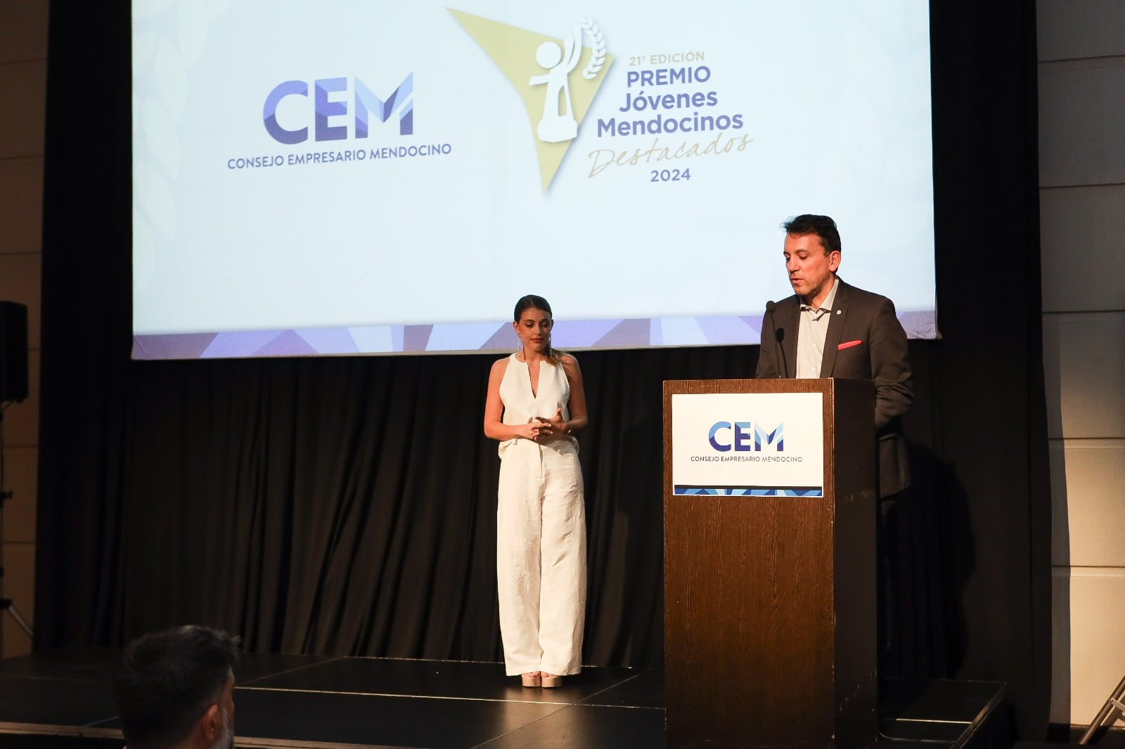 El Consejo Empresario Mendocino entregó el Premio Jóvenes Mendocinos Destacados 2024. Gentileza CEM