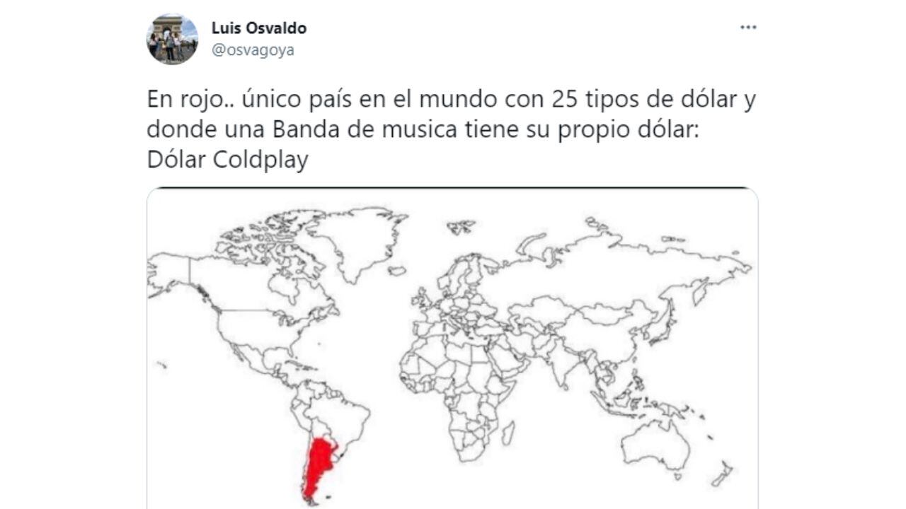 Los mejores memes por el “dólar Coldplay”.