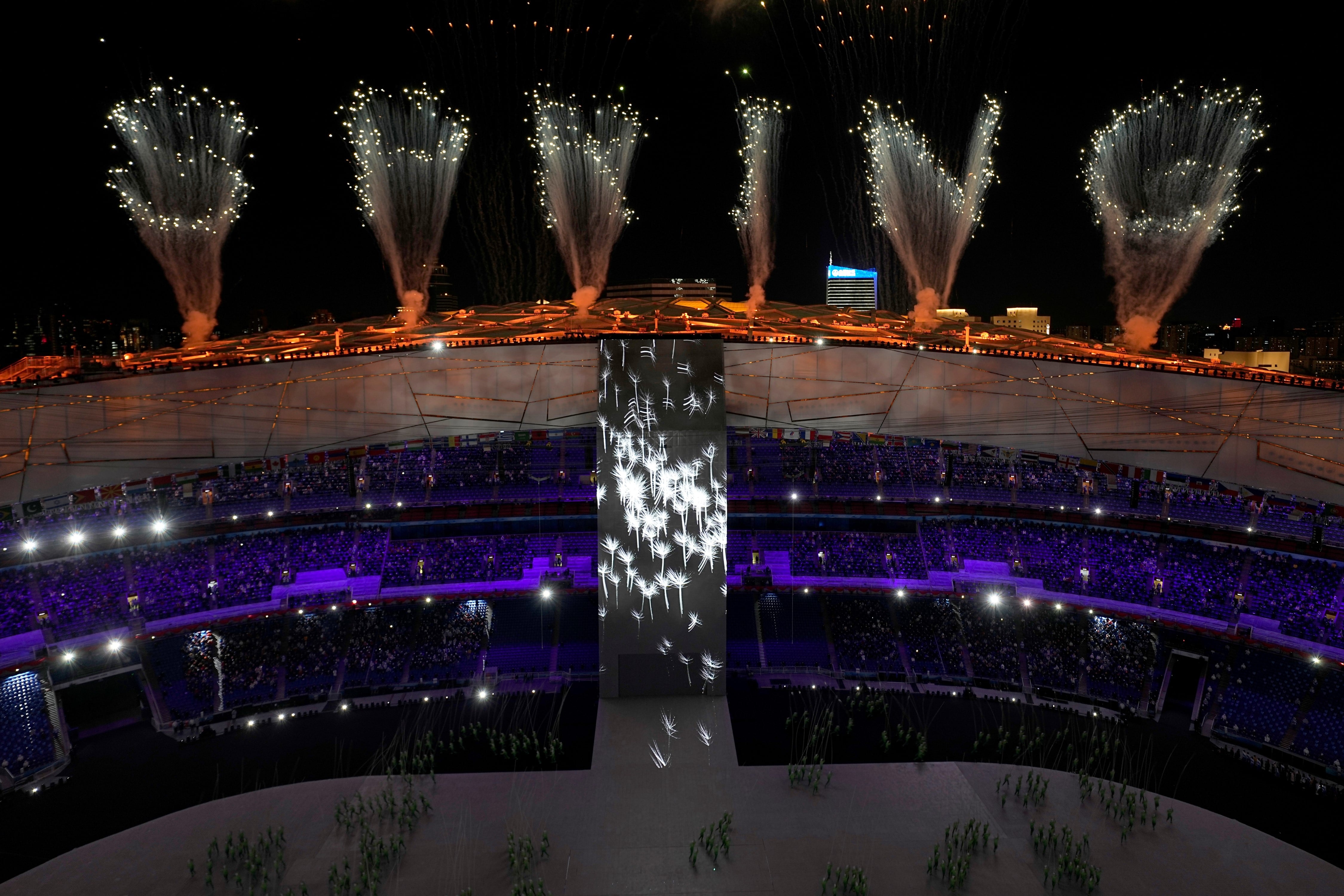 Ceremonia inaugural de Beijing 2022./AP