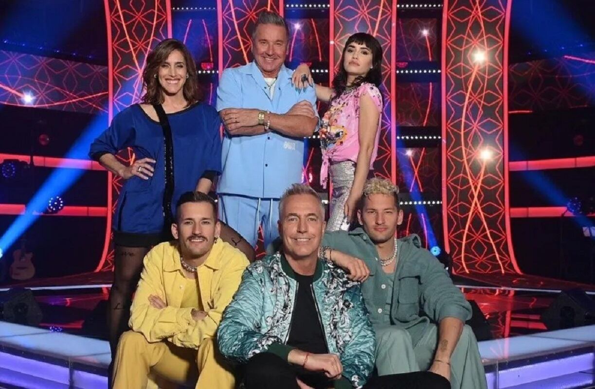 El jurado de La Voz Argentina (Telefe) en su temporada 2022: Soledad Pastorutti, Ricardo Montaner, Lali Espósito y Mau y Ricky