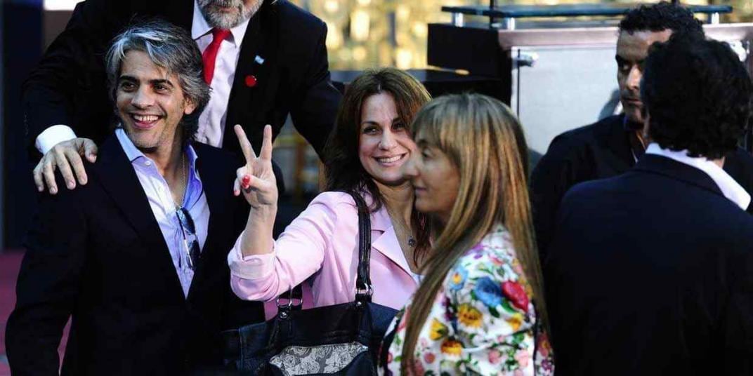 Pablo Echarri y Nancy Duplaá. (Clarín)