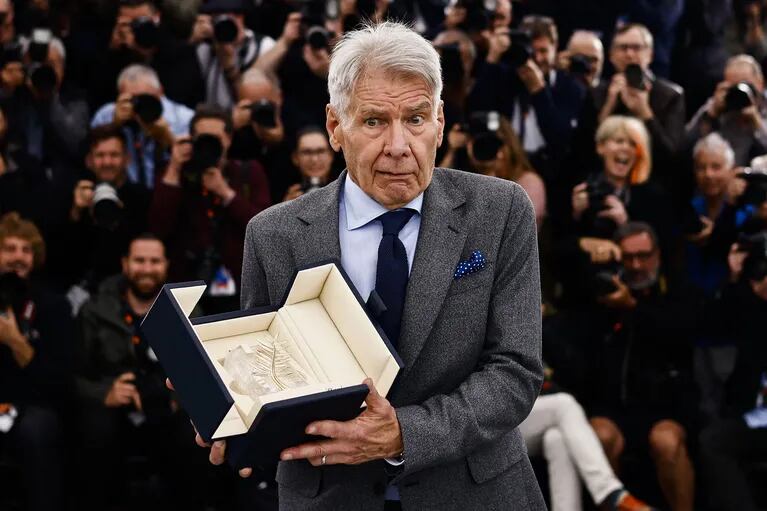 Harrison Ford en Cannes.