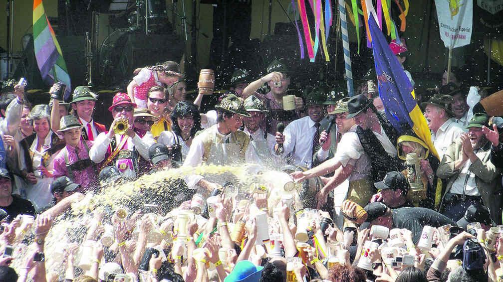 Este año, al igual que en 2020, la Oktoberfest de Villa General Belgrano no se celebró por las recomendaciones de pandemia. Foto: Archivo la Voz.  