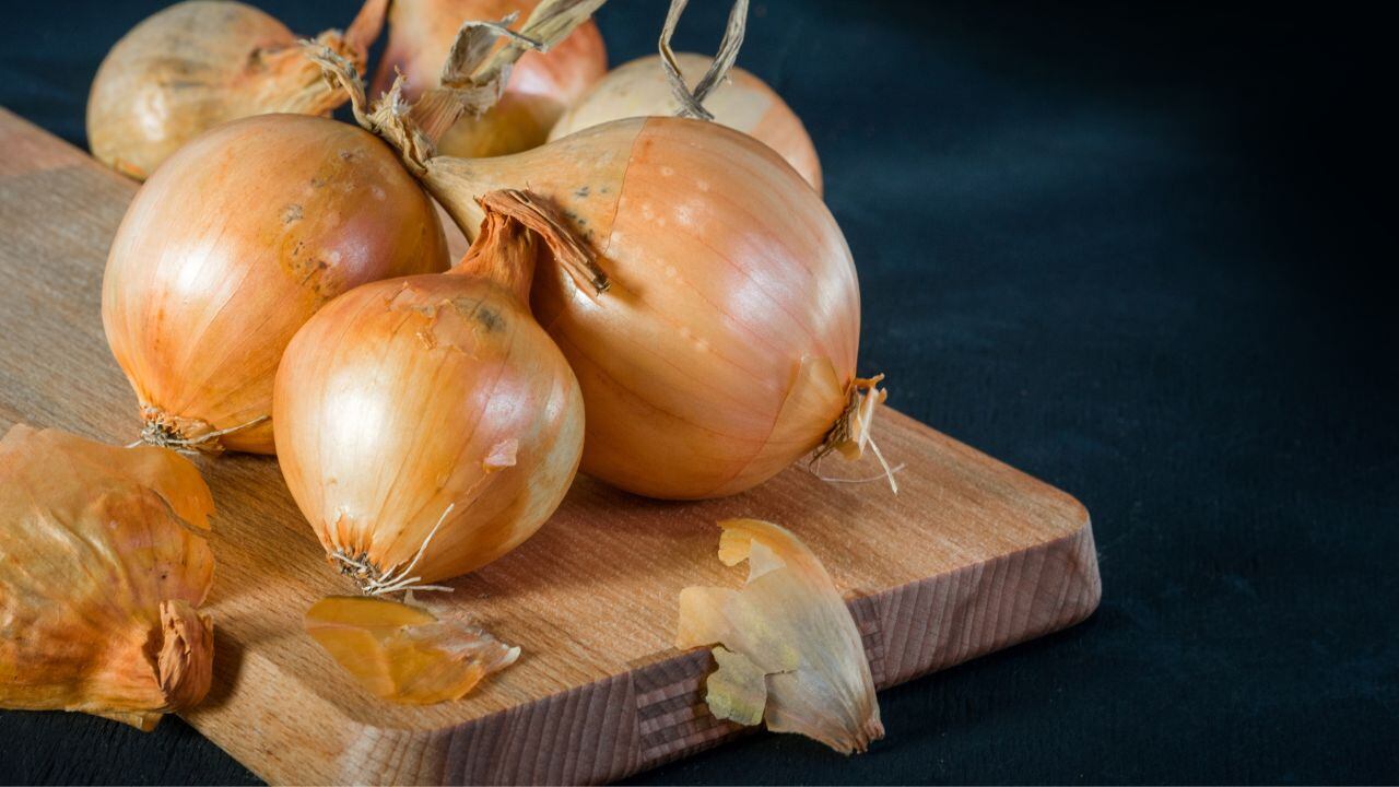 Se puede conservar cebolla fresca durante bastante tiempo.