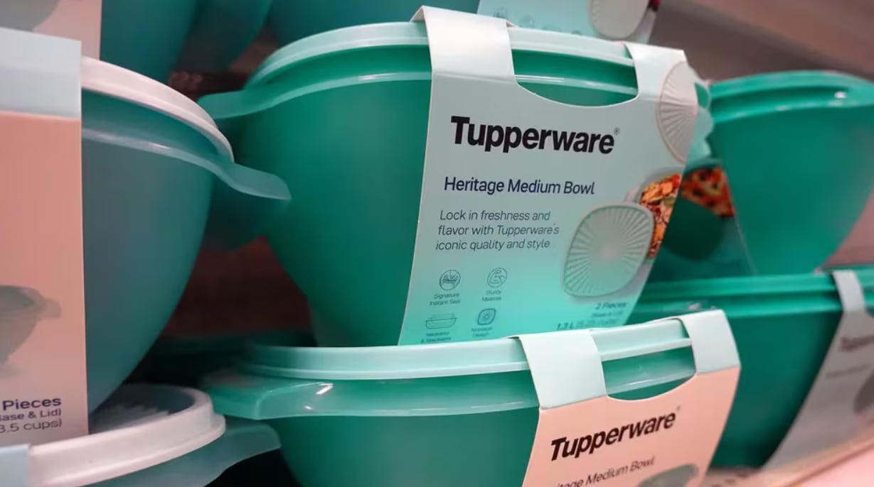 Tupperware, al borde de la quiebra. (Getty Images)