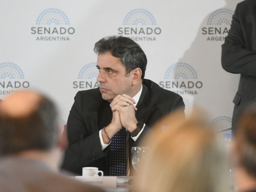 Vicejefe de Gabinete del Interior de la Jefatura de Gabinete de Ministros el Dr. Lisandro Catalán.