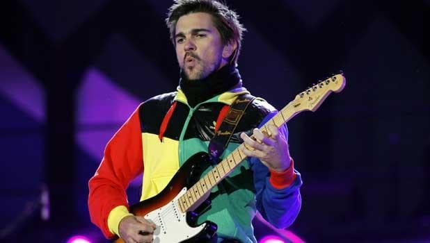 JUANES. Junto a Shakira, las caras de la música colombiana en el mundo.