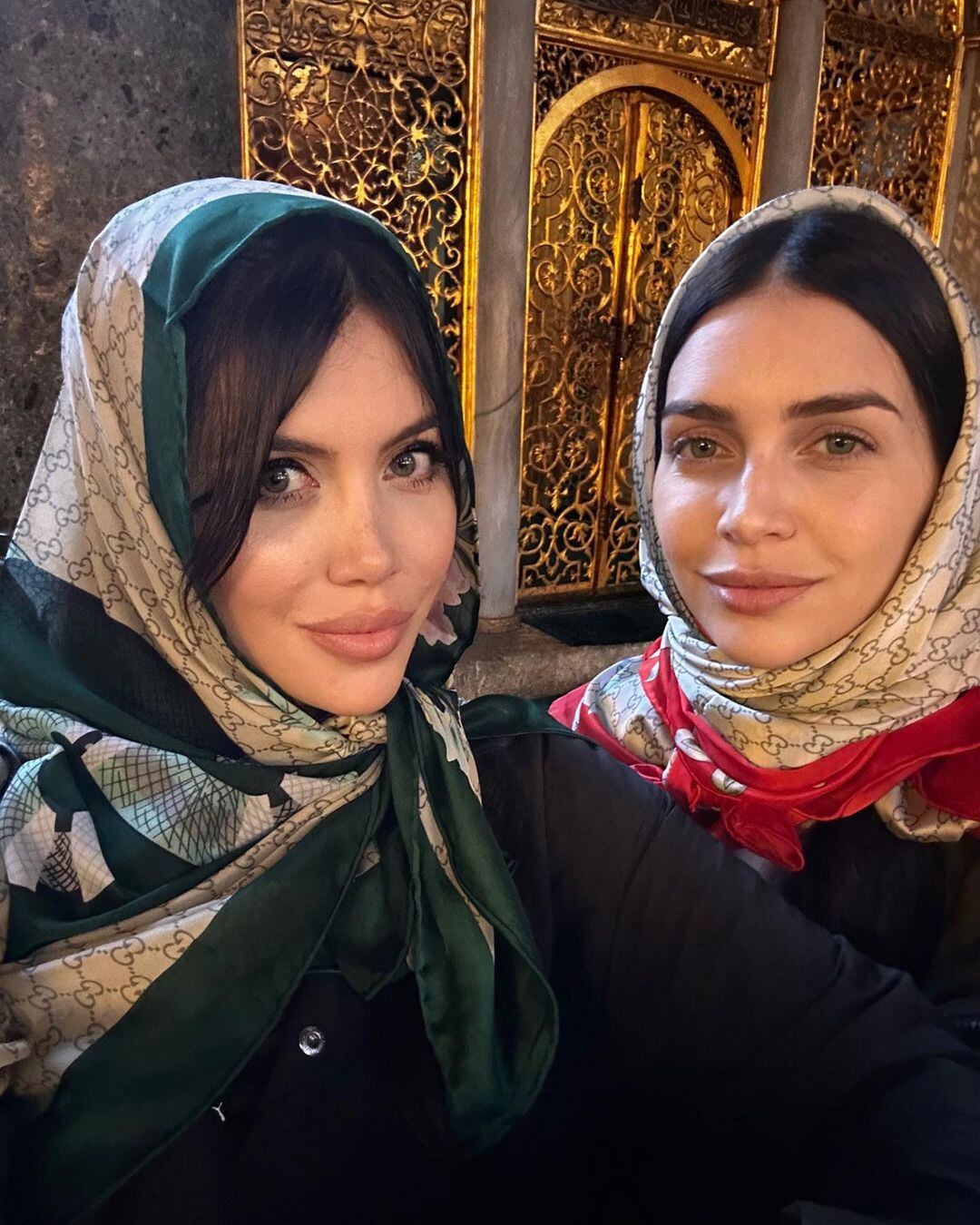 Wanda y Zaira, de paseo por Estambul