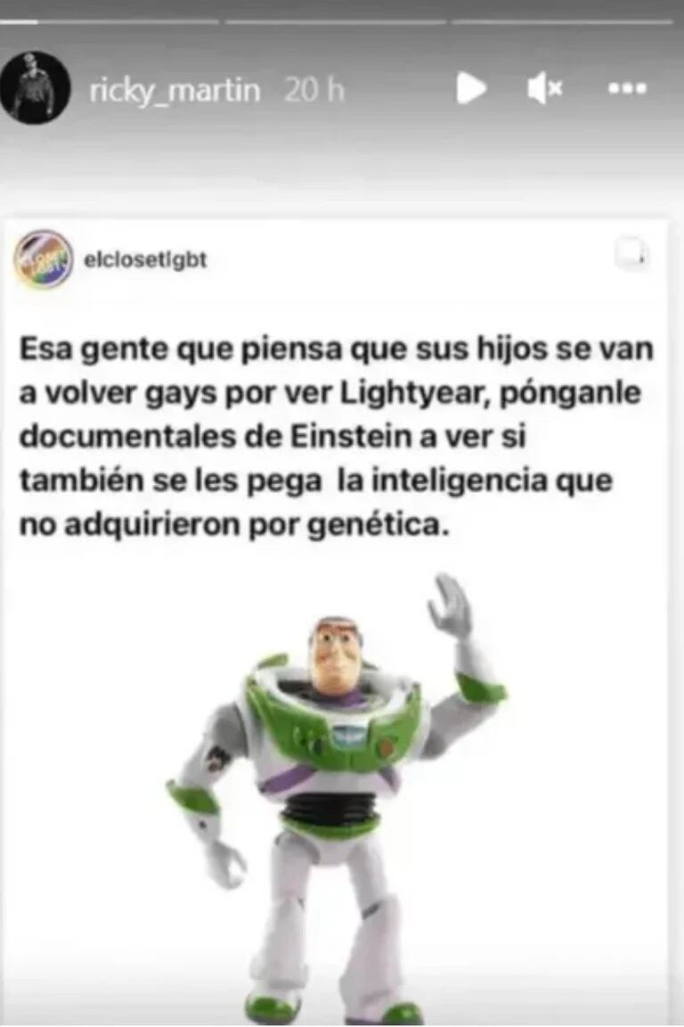 Polémica por una escena de Lightyear.