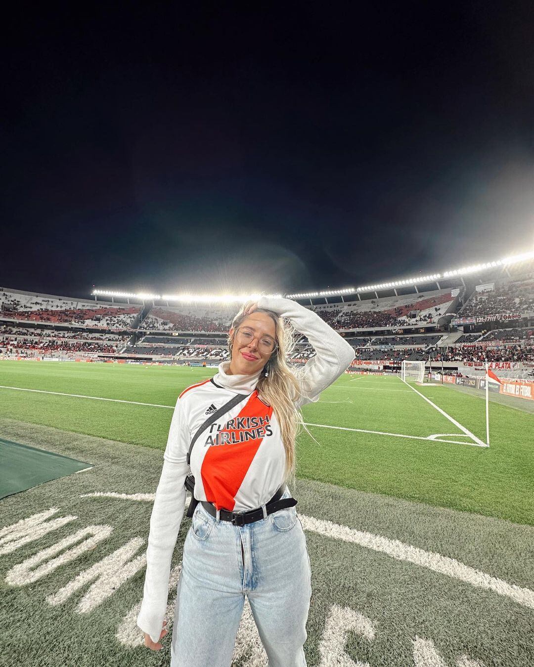 Nati Jota, en el Monumental este martes